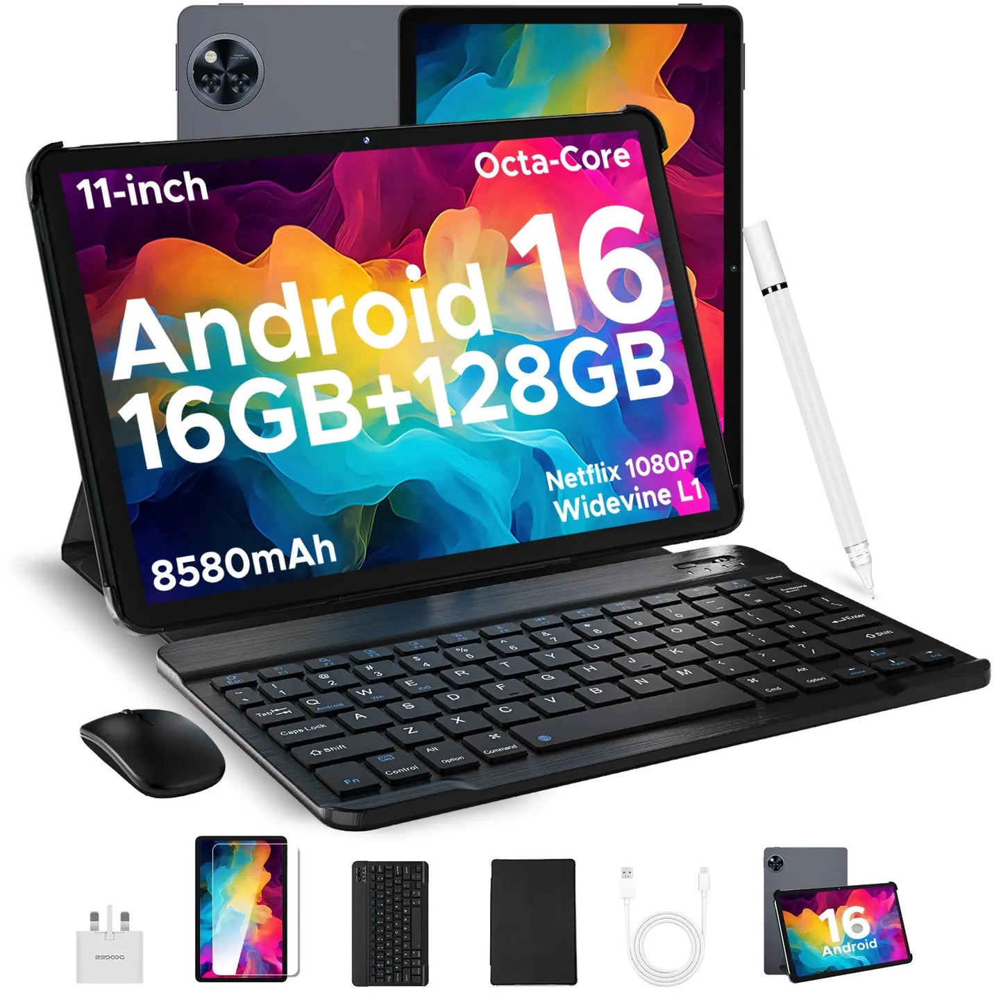 DOOGEE U11 Android 16 11 inch HD IPS Display 8580mAh Tablet DOOGEE
