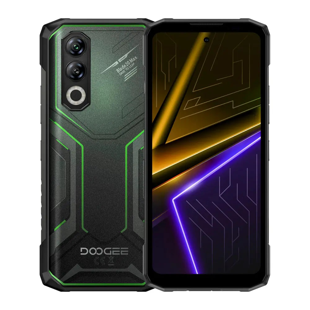DOOGEE Blade20 Max 11800mAh 36+ 1TB 64MP AI Main Camera Android 15 Rugged Phone DOOGEE