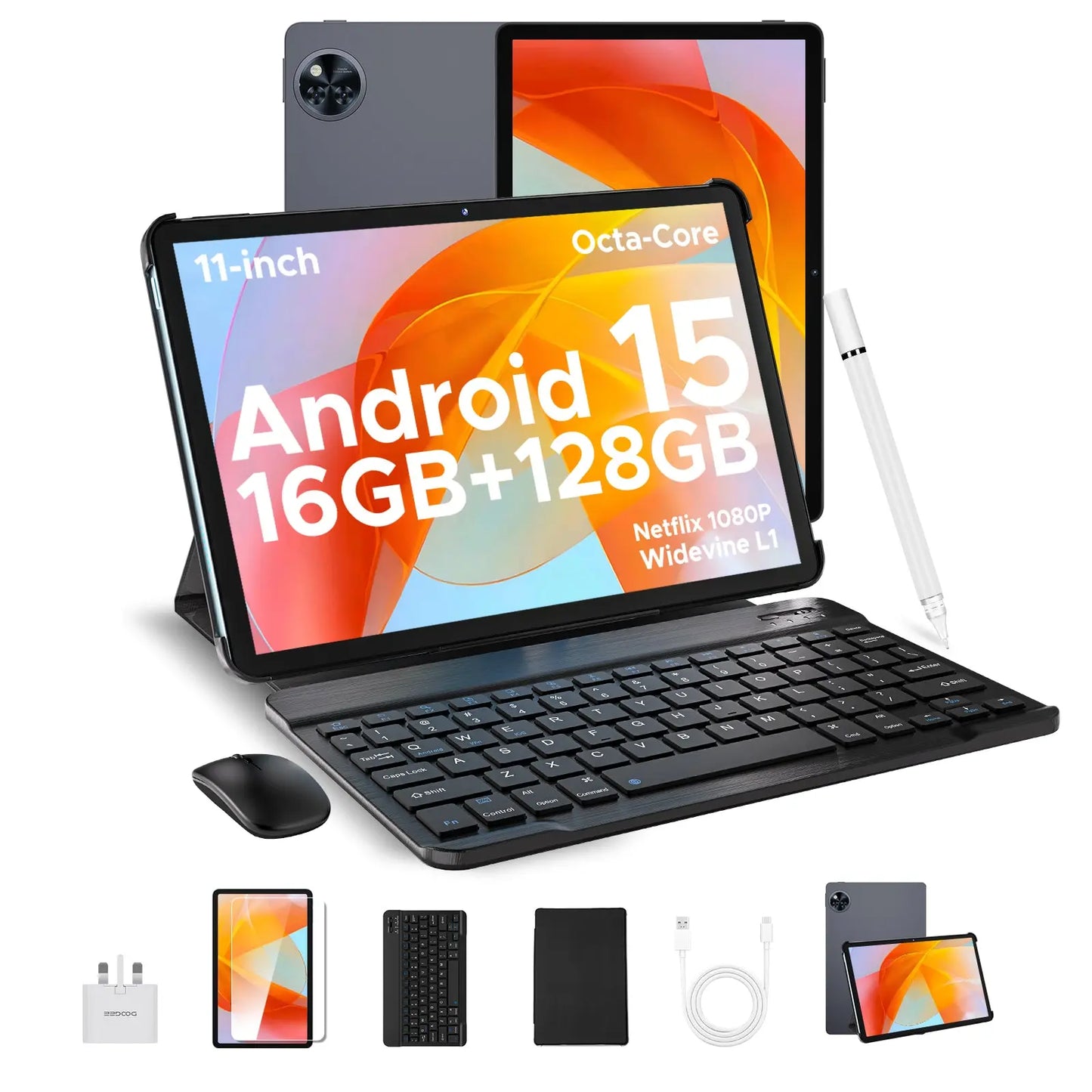 DOOGEE U11 Android 16 11 inch HD IPS Display 8580mAh Tablet DOOGEE