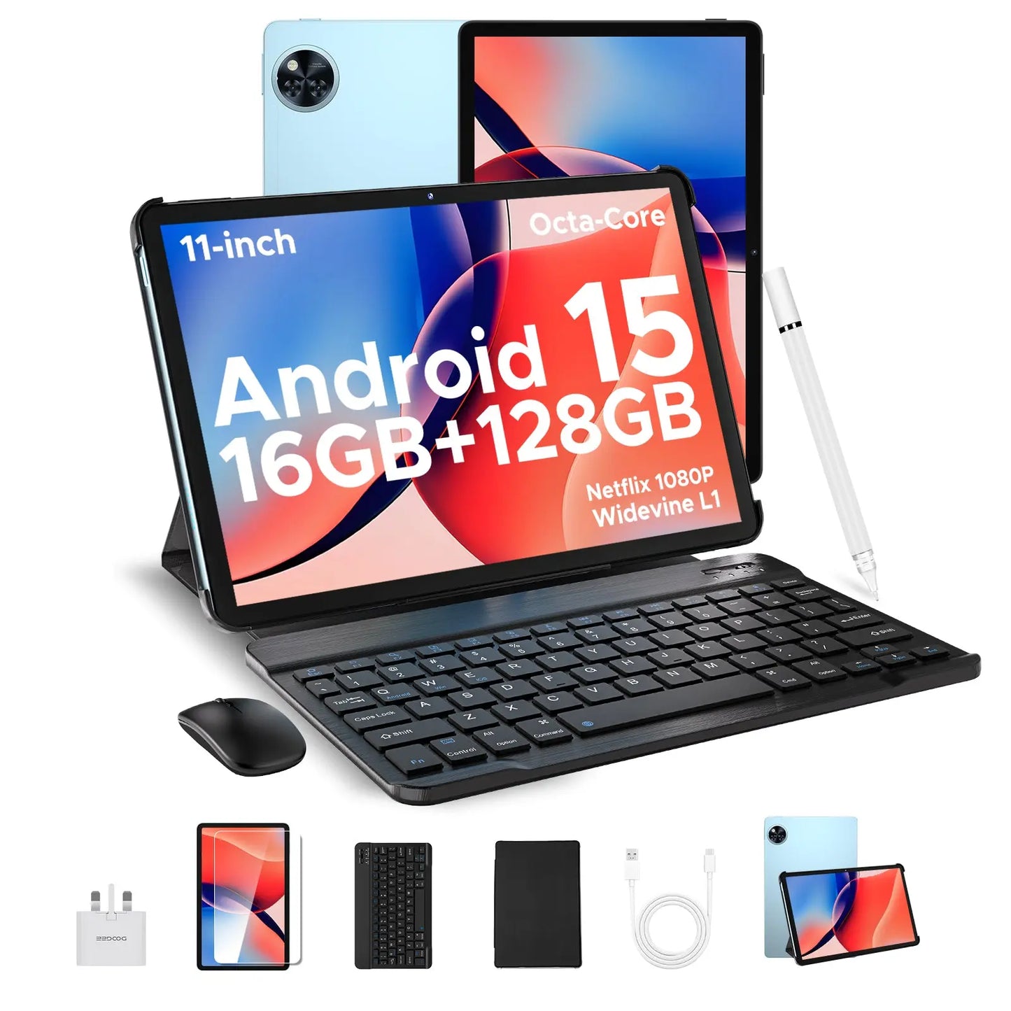 DOOGEE U11 Android 16 11 inch HD IPS Display 8580mAh Tablet DOOGEE