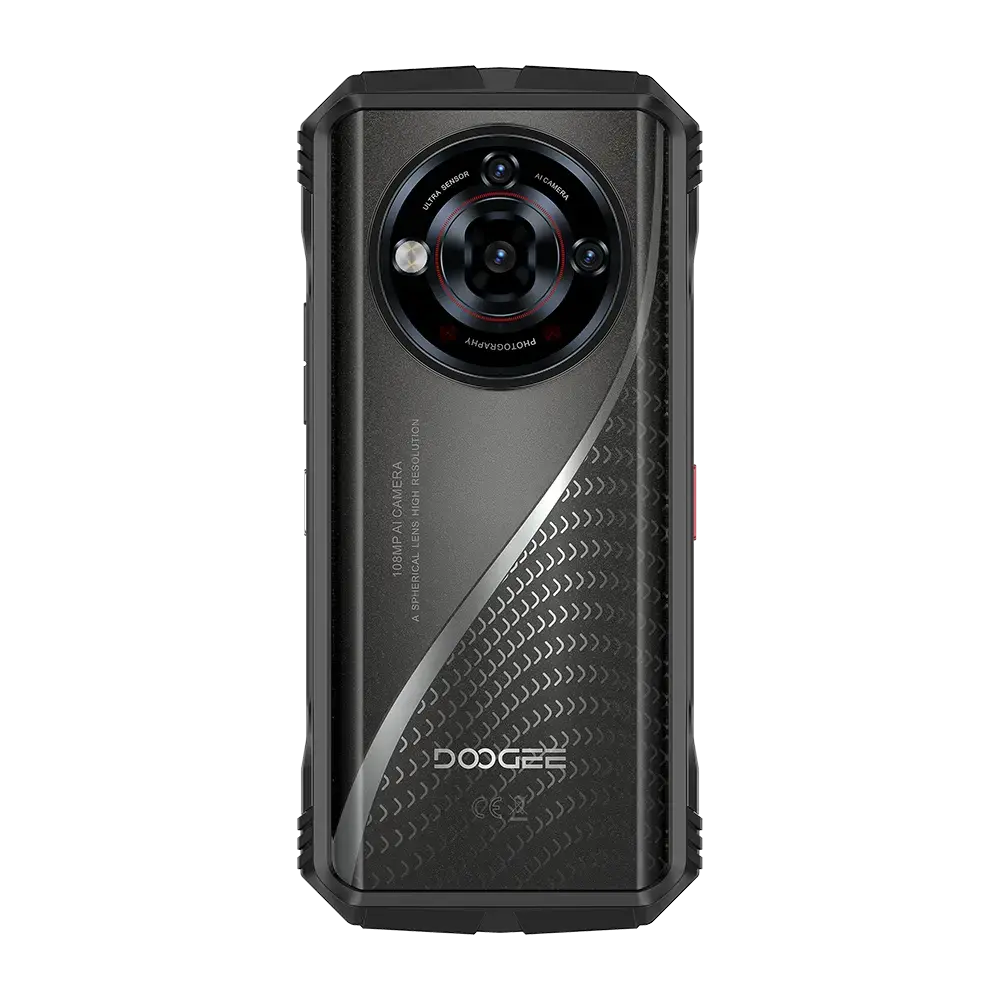 DOOGEE S118 Pro AI Triple Camera 24GB+512GB 10800mAh Large Battery Android 14 Rugged Phone DOOGEE