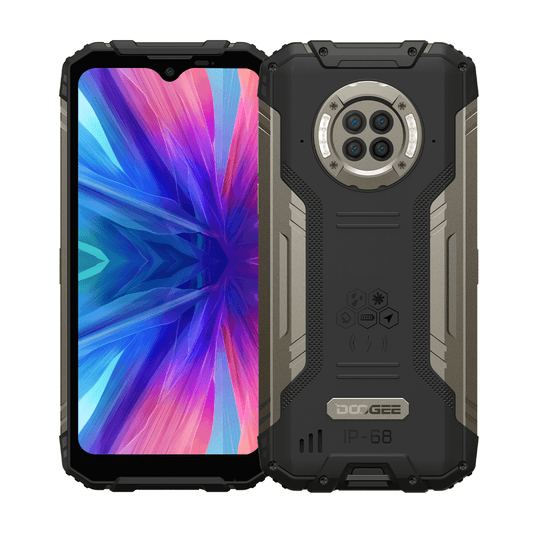 DOOGEE S96GT 8GB+256GB AI Quad Camera & 20MP Night Vision Powerful Rugged Phone 4K UHD