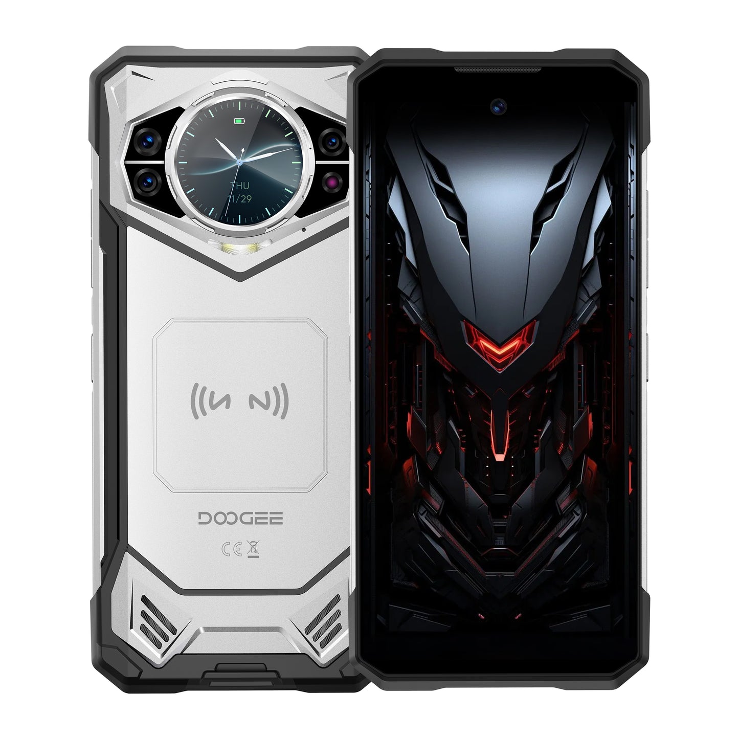 DOOGEE S200 Android 14 Dimensity 7050 Octa Core 10100mAh Large battery Rugged Phone