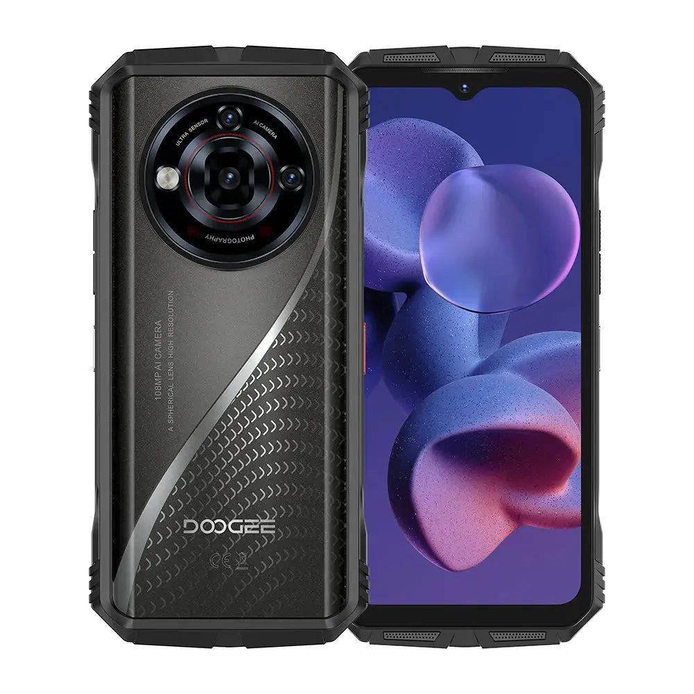 DOOGEE S118 Pro AI Triple Camera 24GB+512GB 10800mAh Large Battery Android 14 Rugged Phone DOOGEE