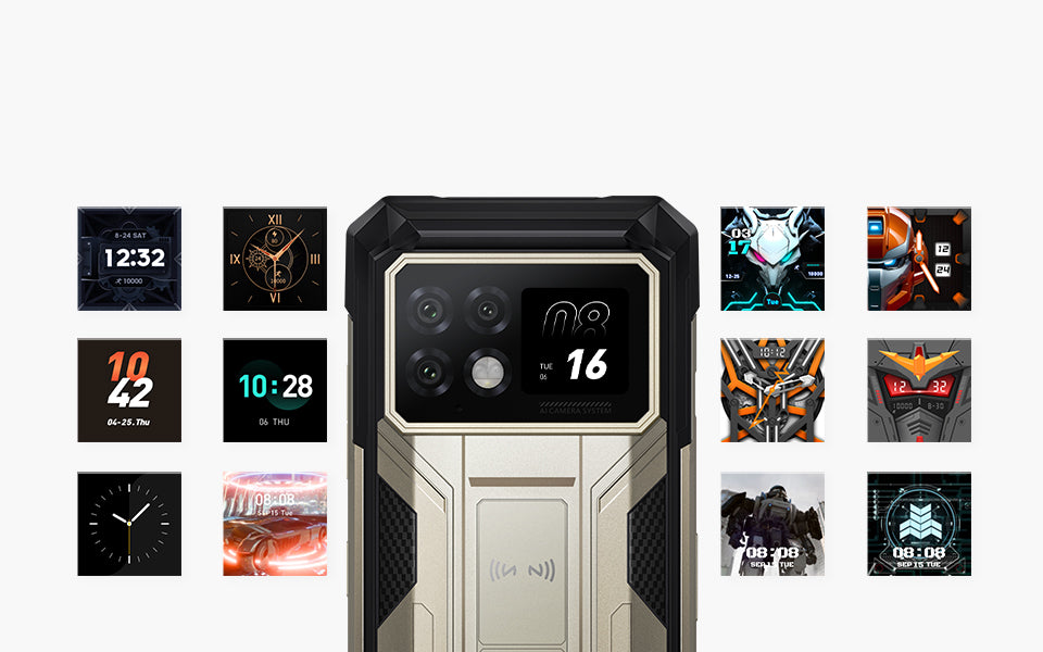 Mecha Design, Portable Rear Display